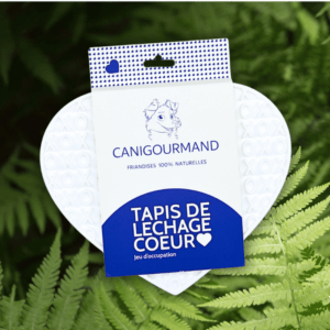 Tapis de léchage Canigourmand pour calmer et stimuler les chiens