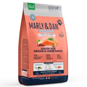Croquettes chien senior Marly&Dan, réduction abonnement MyDogSociety