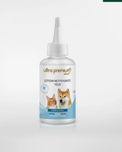 Flacon de lotion nettoyante pour les yeux du chien, Ultra Premium Direct, 125 ml