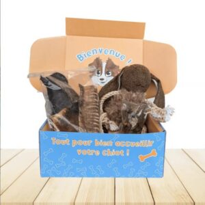 Kit chiot moyen grand chien Canigourmand coffret bienvenue
