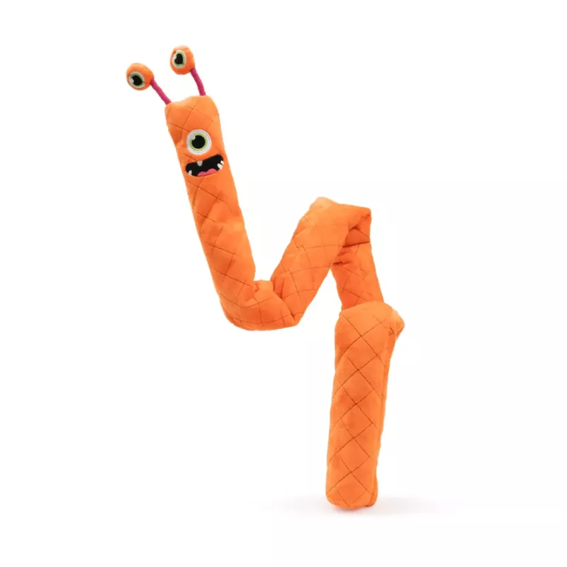 Peluche géante Alien XXL orange de 150 cm pour chien, avec couineur