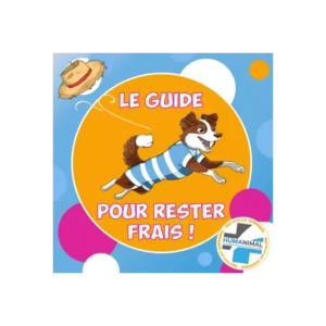 Livret Premiers secours canins Spécial Été, guide illustré pour garder son chien au frais