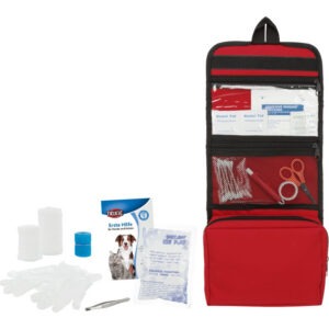 Trousse de premiers secours Premium Trixie pour chien et chat avec ses 38 pièces