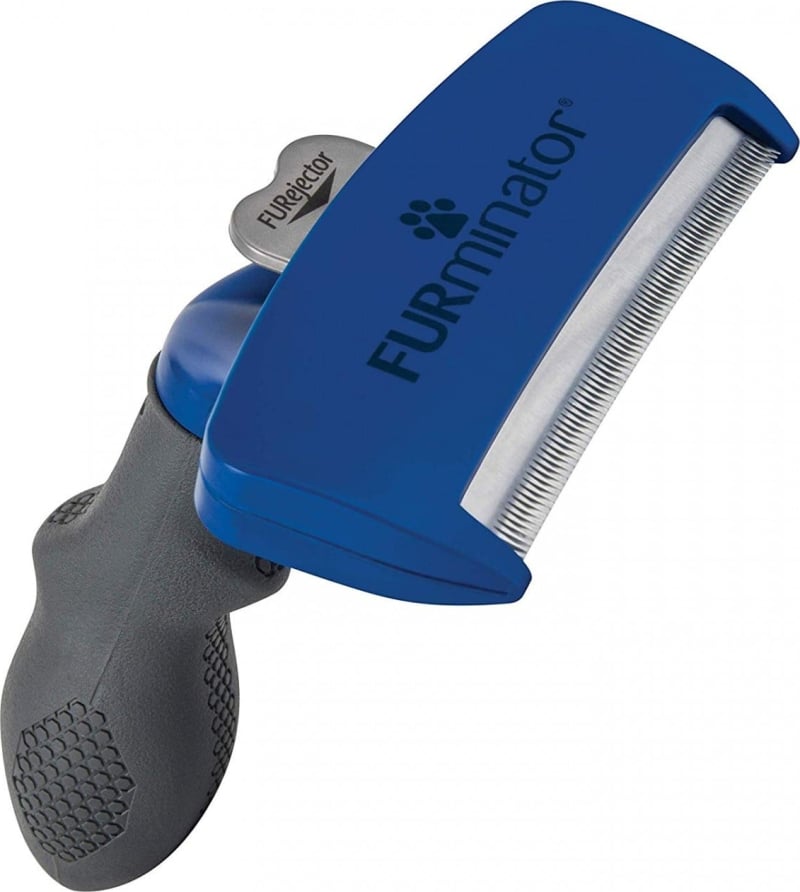 Brosse anti-mue FURminator pour chien à poils longs