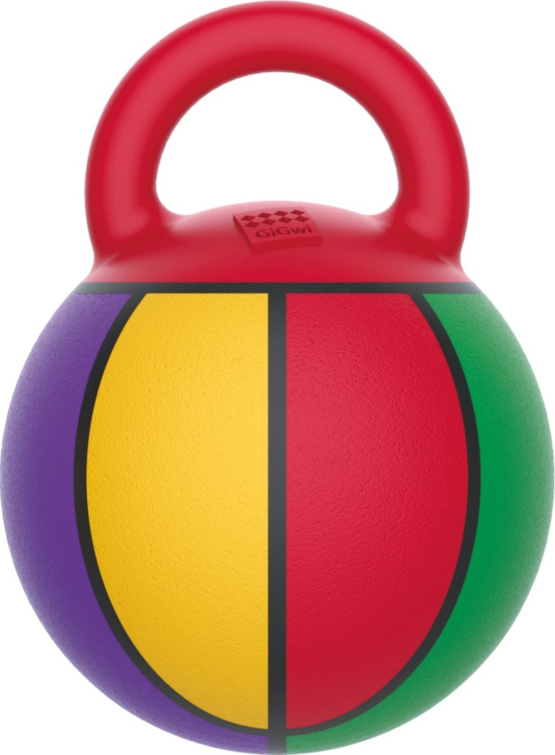 Ballon sauteur à poignée pour chien