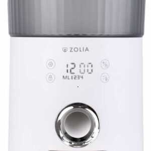 Distributeur de croquettes automatique Zolia ZD 180 avec réservoir transparent de 4 litres et bol inox