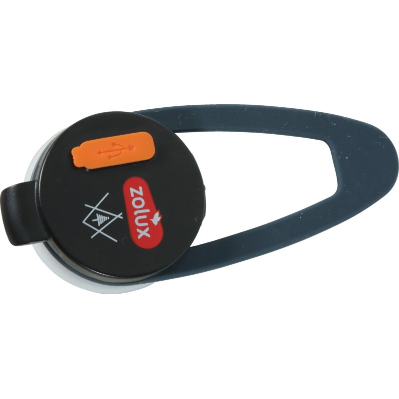 Flasher lumineux rechargeable Zolux Bivouak à clipser sur le collier ou le harnais du chien