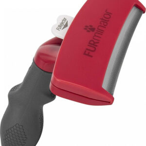 Brosse anti-mue FURminator pour chien à poils courts