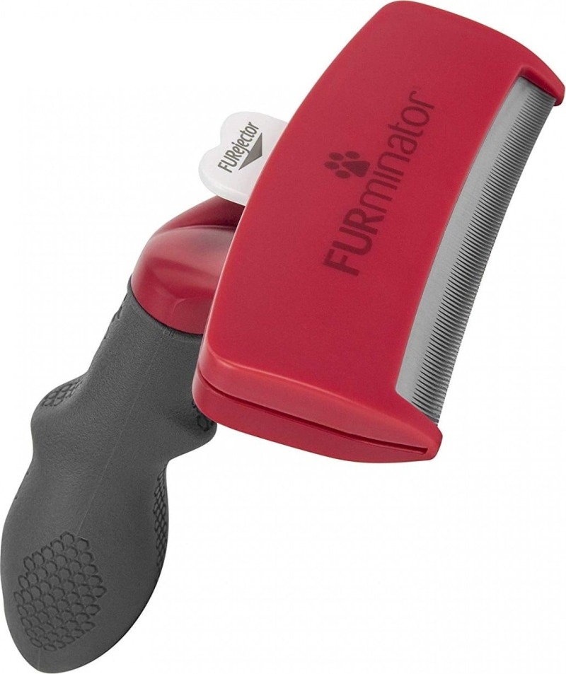 Brosse anti-mue FURminator pour chien à poils courts