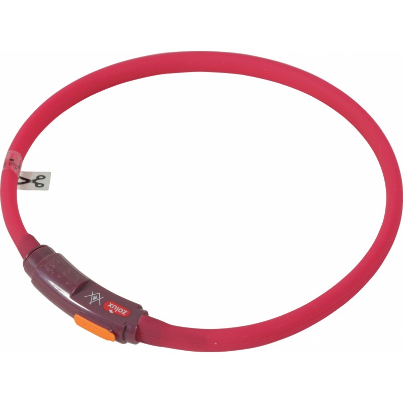 Collier lumineux en silicone Zolux Bivouak pour chiot
