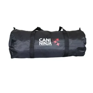 Sac de transport Cani Ninja en nylon pour les accessoires du chien, vendu par CaniGourmand